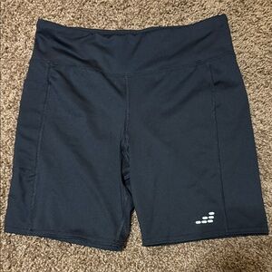 Girl's Black Performance Shorts